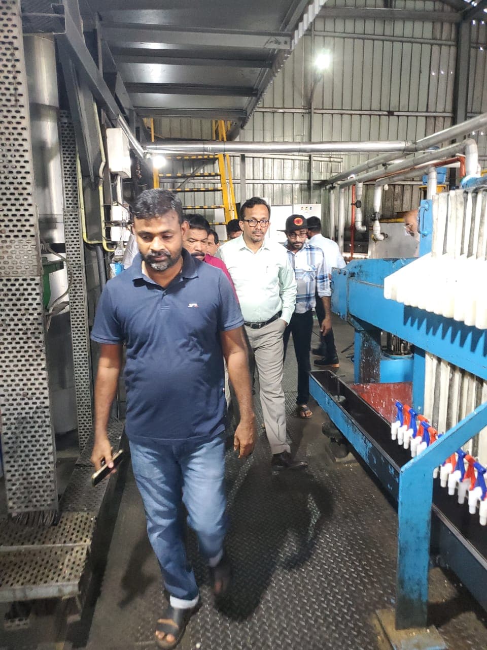 Honorable Ministers and Officials Visit Venkadeshwara Factory - Image 5